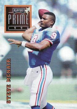 1996 Playoff Prime #048 Steve McNair Front