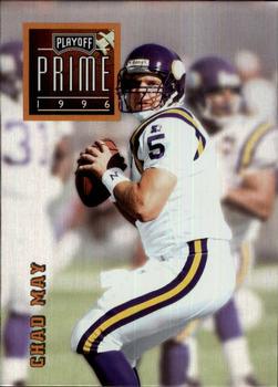 1996 Playoff Prime #050 Chad May Front