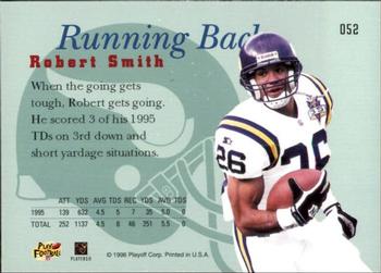 1996 Playoff Prime #052 Robert Smith Back