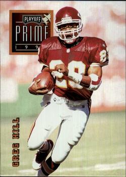 1996 Playoff Prime #061 Greg Hill Front