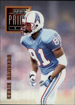 1996 Playoff Prime #064 Chris Sanders Front