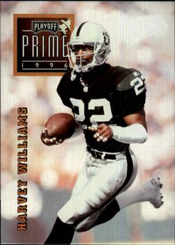 1996 Playoff Prime #077 Harvey Williams Front