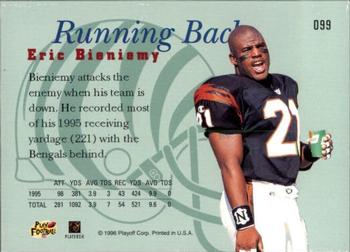 1996 Playoff Prime #099 Eric Bieniemy Back