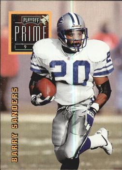 1996 Playoff Prime #164 Barry Sanders Front