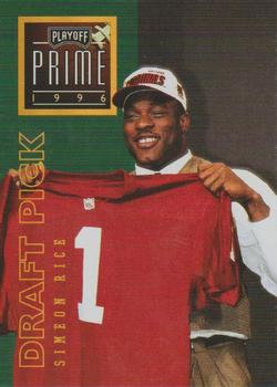 1996 Playoff Prime #169 Simeon Rice Front