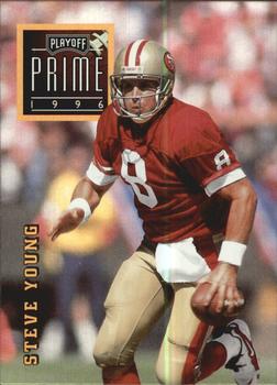 1996 Playoff Prime #194 Steve Young Front