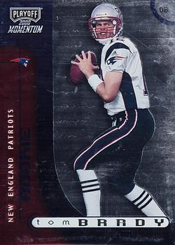 2000 Playoff Momentum - Graded Series #180 Tom Brady Front