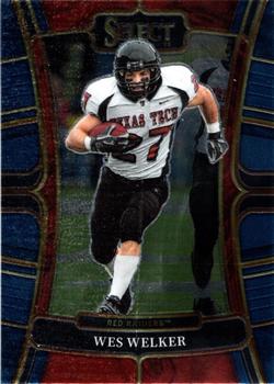 2023 Panini Select Draft Picks - Blue Retail #98 Wes Welker Front