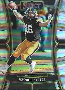 2023 Panini Select Draft Picks - Silver Prizm #73 George Kittle Front