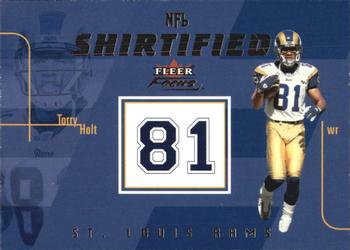 2003 Fleer Focus - NFL Shirtified #1 NS Torry Holt Front
