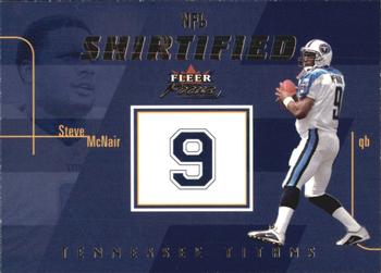 2003 Fleer Focus - NFL Shirtified #6 NS Steve McNair Front