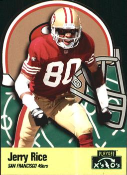 1996 Playoff Prime - X's and O's #2 Jerry Rice Front