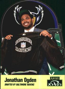 1996 Playoff Prime - X's and O's #41 Jonathan Ogden Front