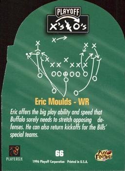 1996 Playoff Prime - X's and O's #66 Eric Moulds Back
