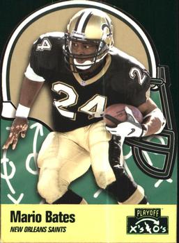 1996 Playoff Prime - X's and O's #69 Mario Bates Front
