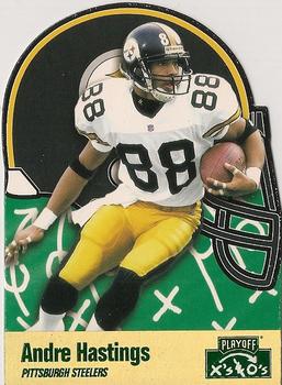 1996 Playoff Prime - X's and O's #138 Andre Hastings Front