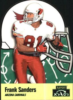 1996 Playoff Prime - X's and O's #151 Frank Sanders Front