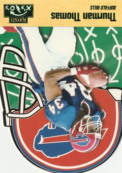 1996 Playoff Prime - X's and O's #155 Thurman Thomas Front
