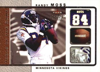 2003 Fleer Genuine Insider - Tools of the Game #11 TG Randy Moss Front