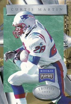 1996 Playoff Trophy Contenders #9 Curtis Martin Front