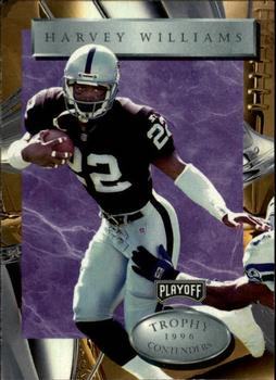 1996 Playoff Trophy Contenders #22 Harvey Williams Front