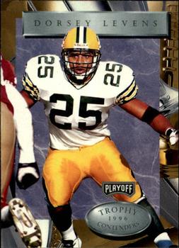 1996 Playoff Trophy Contenders #25 Dorsey Levens Front