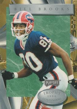 1996 Playoff Trophy Contenders #44 Bill Brooks Front