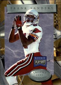 1996 Playoff Trophy Contenders #50 Frank Sanders Front