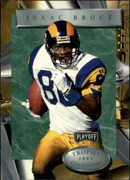 1996 Playoff Trophy Contenders #65 Isaac Bruce Front