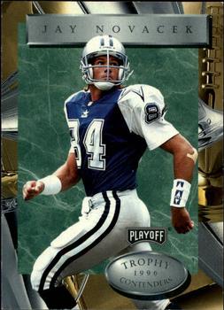 1996 Playoff Trophy Contenders #70 Jay Novacek Front