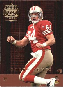 1996 Playoff Trophy Contenders - Back to Back Minis #17 Mark Chmura / Brent Jones Back