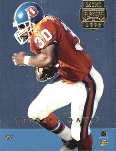 1996 Playoff Trophy Contenders - Back to Back Minis #57 Terrell Davis / Chris Warren Front