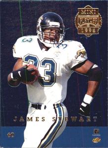 1996 Playoff Trophy Contenders - Back to Back Minis #60 Rodney Thomas / James O. Stewart Back