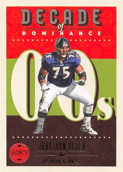 2023 Panini Legacy - Decade of Dominance #DOD-13 Jonathan Ogden Front