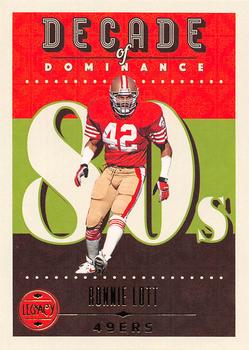 2023 Panini Legacy - Decade of Dominance #DOD-18 Ronnie Lott Front