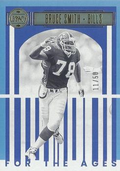 2023 Panini Legacy - For the Ages Blue #FTA-9 Bruce Smith Front