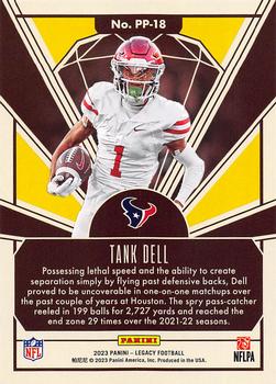 2023 Panini Legacy - Prized Prospects #PP-18 Tank Dell Back