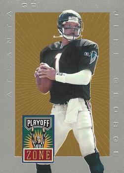 1996 Playoff Trophy Contenders - Playoff Zone #PZ-5 Jeff George Front