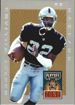 1996 Playoff Trophy Contenders - Playoff Zone #PZ-24 Harvey Williams Front