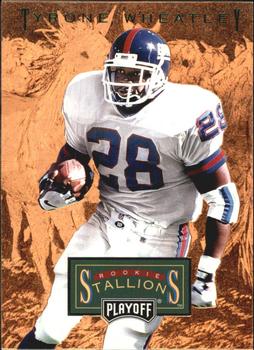 1996 Playoff Trophy Contenders - Rookie Stallions #RS-19 Tyrone Wheatley Front