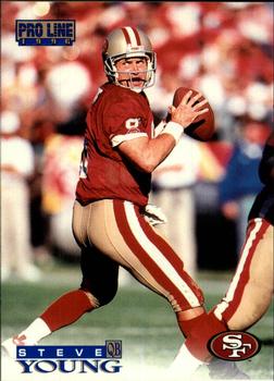 1996 Pro Line #2 Steve Young Front