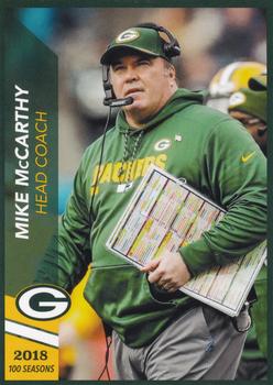 2018 Green Bay Packers Police - Sturgeon Bay Police Department, Door County Sheriff's Office #1 Mike McCarthy Front