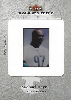 2003 Fleer Snapshot - Rookie Slides #SSR/MH Michael Haynes Front