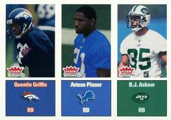 2003 Fleer Tradition - Minis #286 Quentin Griffin / Artose Pinner / B.J. Askew Front