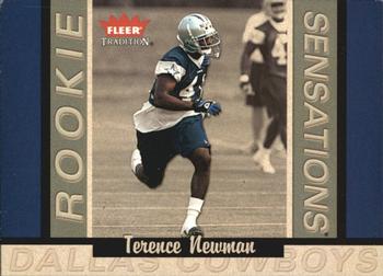 2003 Fleer Tradition - Rookie Sensations #3 RS Terence Newman Front