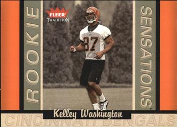 2003 Fleer Tradition - Rookie Sensations #4 RS Kelley Washington Front