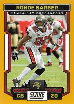 2023 Score - Gold #68 Ronde Barber Front