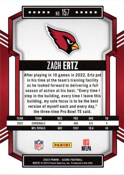 2023 Score - Gold #157 Zach Ertz Back