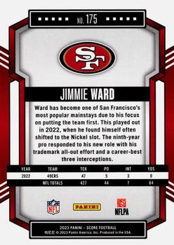 2023 Score - Gold #175 Jimmie Ward Back