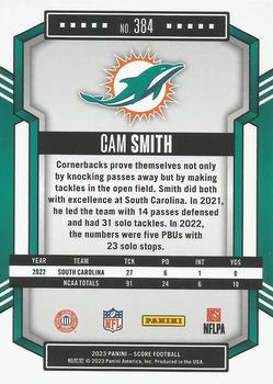 2023 Score - Gold #384 Cam Smith Back